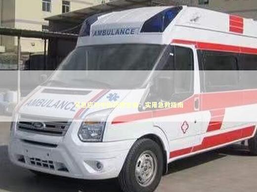 紧急应对中的药理宝典：实用急救指南